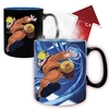 Naruto - Naruto & Sasuke - Tasse mit Thermoeffekt - Mug - Unisexe - multicolore