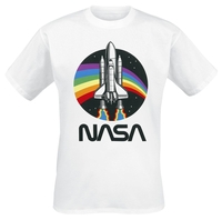 NASA - Rainbow - T-Shirt Manches courtes - Homme - blanc