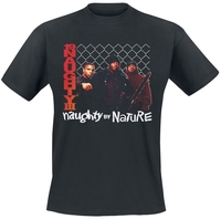 Naughty by Nature - 19 Naughty 111 - T-Shirt Manches courtes - Homme - noir