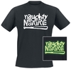Naughty by Nature - Classic Logo - T-Shirt Manches courtes - Homme - noir