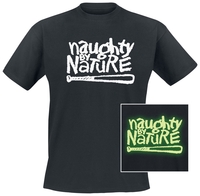 Naughty by Nature - Classic Logo - T-Shirt Manches courtes - Homme - noir