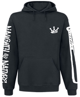 Naughty by Nature - Graffiti Logo - Sweat-shirt à capuche - Homme - noir