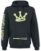 Naughty by Nature - Graffiti Logo - Sweat-shirt à capuche - Homme - noir
