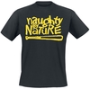 Naughty by Nature - Yellow Classic - T-Shirt Manches courtes - Homme - noir