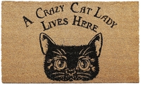 Nemesis Now - Crazy Cat Lady - Paillasson - Unisexe - multicolor