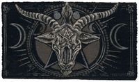 Nemesis Now - Paillasson Baphomet - Paillasson - Unisexe - noir gris blanc