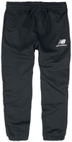 New Balance - NB ESSENTIALS STACKED LOGO SWEATPANT - Bas de survêtement - Homme - noir