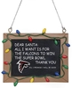 NFL - Atlanta Falcons - Tafelschild - Articles De Décoration - Unisexe - multicolore