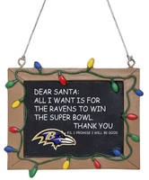 NFL - Baltimore Ravens - Tafelschild - Boules - Unisexe - multicolore