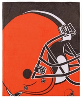 NFL - Cleveland Browns - Kuschelige Plüschdecke - Couverture - Unisexe - multicolore