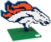 NFL - Denver Broncos - 3D BRXLZ - Logo - Jouets - Unisexe - multicolore