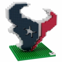 NFL - Houston Texans - 3D BRXLZ - Logo - Jouets - Unisexe - multicolore
