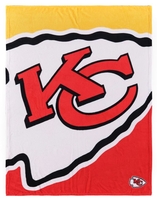 NFL - Kansas City Chiefs - Kuschelige Plüschdecke - Couverture - Unisexe - multicolore