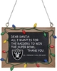 NFL - Las Vegas Raiders - Tafelschild - Boules - Unisexe - multicolore