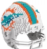 NFL - Miami Dolphins - 3D BRXLZ - Replika Helm - Jouets - Unisexe - multicolore