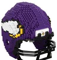 NFL - Minnesota Vikings - 3D BRXLZ - Replika Helm - Jouets - Unisexe - multicolore