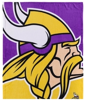 NFL - Minnesota Vikings - Kuschelige Plüschdecke - Couverture - Unisexe - multicolore