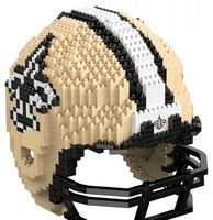 NFL - New Orleans Saints - 3D BRXLZ - Replika Helm - Jouets - Unisexe - multicolore