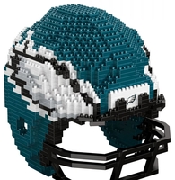 NFL - Philadelphia Eagles - 3D BRXLZ - Replika Helm - Jouets - Unisexe - multicolore