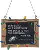 NFL - Philadelphia Eagles Tafelschild - Boules - Unisexe - multicolore