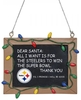 NFL - Pittsburg Steelers - Tafelschild - Boules - Unisexe - multicolore