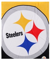 NFL - Pittsburgh Steelers - Kuschelige Plüschdecke - Couverture - Unisexe - multicolore