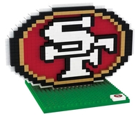 NFL - San Francisco 49ers - 3D BRXLZ - Logo - Jouets - Unisexe - multicolore