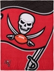 NFL - Tampa Bay Buccanears - Kuschelige Plüschdecke - Couverture - Unisexe - rouge noir blanc