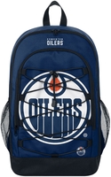 NHL - Edmonton Oilers - Sac à dos - Unisexe - bleu blanc