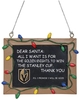 NHL - Vegas Golden Knights - Tafelschild - Boules - Unisexe - multicolore