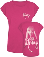 Nicki Minaj - Pink Halftone - T-Shirt Manches courtes - Femme - rose