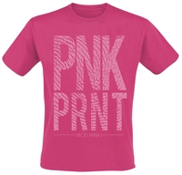 Nicki Minaj - Pnk Prnt - T-Shirt Manches courtes - Homme - rose
