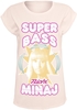 Nicki Minaj - Super Bass - T-Shirt Manches courtes - Femme - rose clair