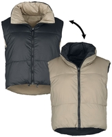 Noisy May - Ales Reversible Vest - Veste - Femme - noir