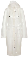 Noisy May - NMSKY L/S TRANSP RAINTRENCHCOAT NOOS - Imperméable - Femme - transparent