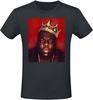 Notorious B.I.G. - Big Crown - T-Shirt Manches courtes - Homme - noir