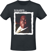 Notorious B.I.G. - Remember - T-Shirt Manches courtes - Homme - noir