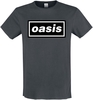 Oasis - Amplified Collection - Logo - T-Shirt Manches courtes - Homme - anthracite