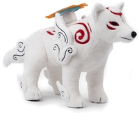 Okami - Amaterasu - Figurine en peluche - Unisexe - multicolore