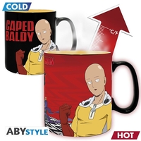 One Punch Man - Saitama & Garoh - Heat Chance Mug - Mug - Unisexe - multicolore