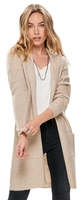 Only - Gilet Jade - Cardigan - Femme - beige