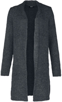 Only - Gilet Jade - Cardigan - Femme - gris sombre chiné
