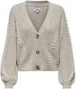 Only - Gilet Rosie Life - Cardigan - Femme - beige