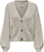 Only - Gilet Rosie Life - Cardigan - Femme - beige