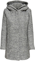 Only - Manteau Gilet Sedona Boucle - Manteaux - Femme - gris