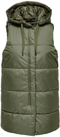 Only - Newasta Puffer Waistcoat - Veste - Femme - olive