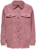 Only - ONLBITTEN CORD SHACKET PNT NOOS - Veste mi-saison - Femme - vieux rose