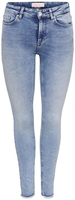 Only - ONLBLUSH MID SK ANK RAW DNM REA694 NOOS - Jean - Femme - bleu