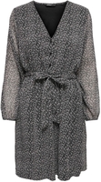 Only - ONLCERA 3/4 SHORT DRESS - Robe courte - Femme - noir
