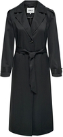 Only - ONLLINE X-LONG TRENCHCOAT NOOS OTW - Trench-coat - Femme - noir